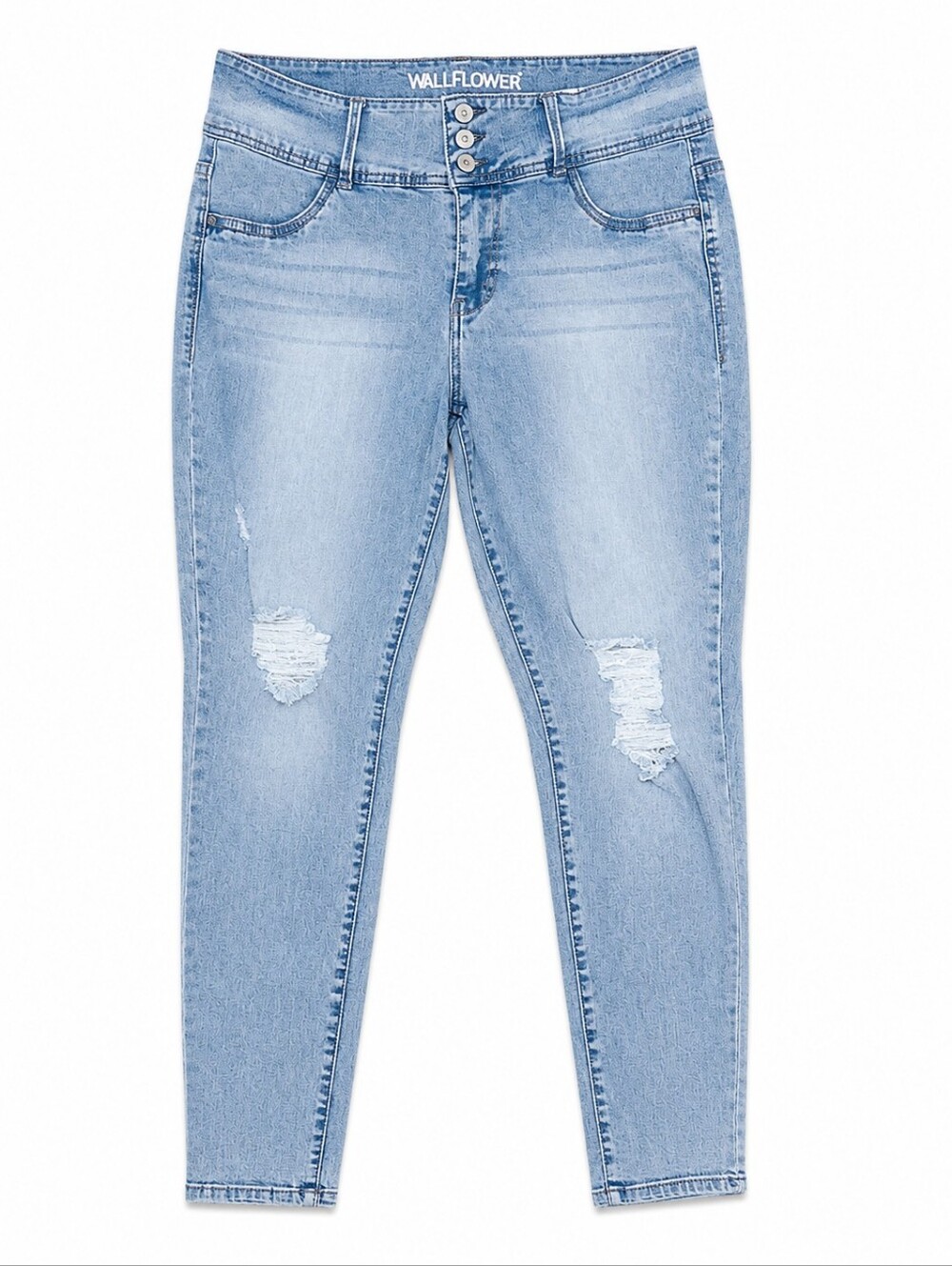 Wallflower Sassy High Rise Blue Jeggings Size 16
